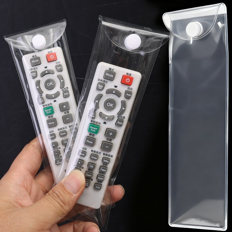 Home Cinema Tv - 6Pcs Transparent Remote Control Protective Covers