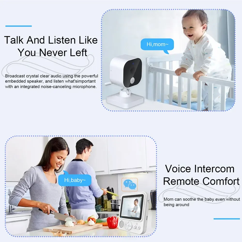 2.8 Inch Video Baby Monitor Wi - огляд і ціна Home Cinema Wireless
