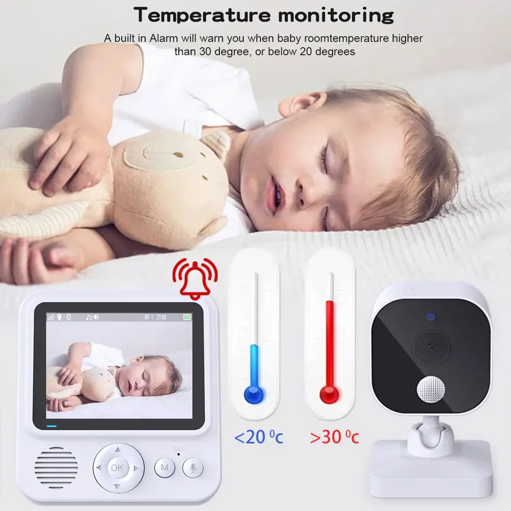 2.8 Inch Video Baby Monitor Wi - огляд і ціна Home Cinema Wireless