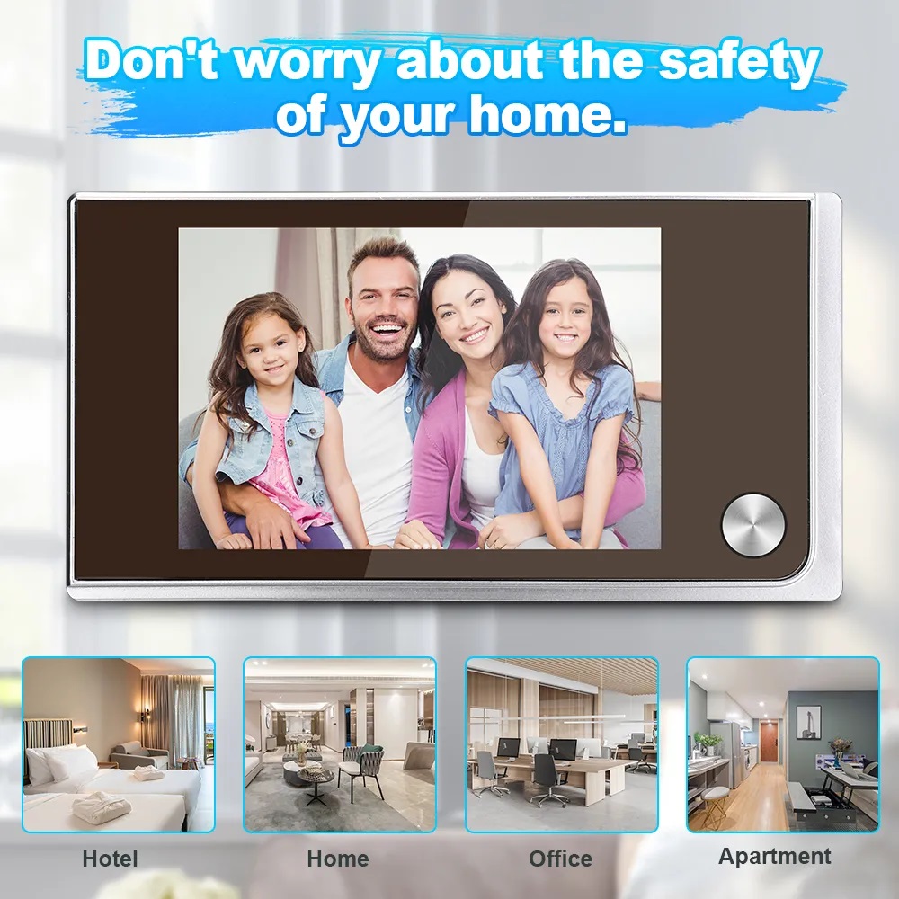 3.5 inch Camera Peephole Doorb - огляд і ціна Home Cinema Wireless
