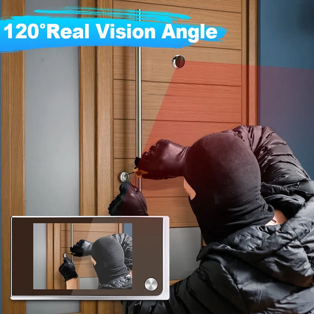 3.5 inch Camera Peephole Doorb - огляд і ціна Home Cinema Wireless